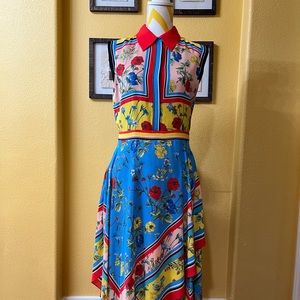 Fun colorful Alice&Olivia dress
